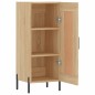 vidaXL Aparador madera contrachapada color roble Sonoma 34,5x34x90 cm vidaXL Aparador madera contrachapada color roble Sonoma 34,5x34x90 cm