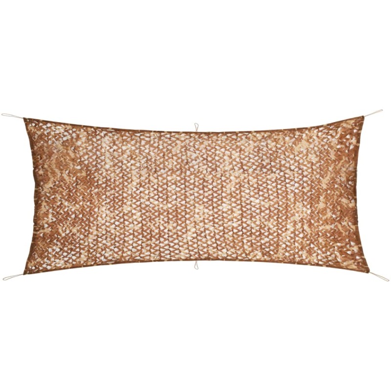 vidaXL Red de camuflaje con bolsa de almacenamiento beige 1,5x5 m vidaXL Red de camuflaje con bolsa de almacenamiento beige 1,5x5 m
