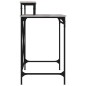 vidaXL Escritorio de hierro y madera contrachapada Sonoma 80x50x90 cm vidaXL Escritorio de hierro y madera contrachapada Sonoma 80x50x90 cm