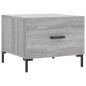vidaXL Mesas de centro 2 uds madera ingeniería gris Sonoma 50x50x40 cm vidaXL Mesas de centro 2 uds madera ingeniería gris Sonoma 50x50x40 cm