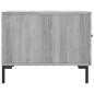 vidaXL Mesas de centro 2 uds madera ingeniería gris Sonoma 50x50x40 cm vidaXL Mesas de centro 2 uds madera ingeniería gris Sonoma 50x50x40 cm