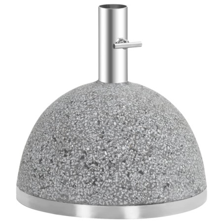 Esschert Desig Soporte de sombrilla 11,5 kg 25x25x24 cm gris PV11 