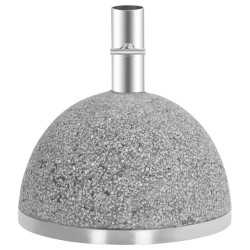 Esschert Desig Soporte de sombrilla 11,5 kg 25x25x24 cm gris PV11 