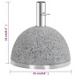 Esschert Desig Soporte de sombrilla 11,5 kg 25x25x24 cm gris PV11 Esschert Desig Soporte de sombrilla 11,5 kg 25x25x24 cm gris PV11