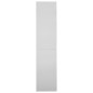 vidaXL Armario oficina puerta corredera acero gris claro 90x40x180 cm