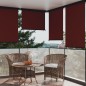 vidaXL Toldo lateral de balcón marrón 122x250 cm vidaXL Toldo lateral de balcón marrón 122x250 cm