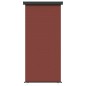 vidaXL Toldo lateral de balcón marrón 122x250 cm vidaXL Toldo lateral de balcón marrón 122x250 cm