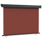 vidaXL Toldo lateral de balcón marrón 122x250 cm vidaXL Toldo lateral de balcón marrón 122x250 cm