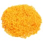 vidaXL Cadena de advertencia plástico amarillo 100 m Ø6 mm