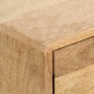 vidaXL Mueble para la TV madera maciza de mango 130x30x45 cm