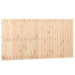 vidaXL Cabecero de cama de pared madera maciza de pino 166x3x90 cm