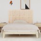 vidaXL Cabecero de cama de pared madera maciza de pino 166x3x90 cm vidaXL Cabecero de cama de pared madera maciza de pino 166x3x90 cm