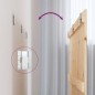 vidaXL Cabecero de cama de pared madera maciza de pino 166x3x90 cm vidaXL Cabecero de cama de pared madera maciza de pino 166x3x90 cm