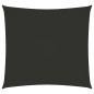 vidaXL Toldo de vela cuadrado tela oxford gris antracita 3x3 m vidaXL Toldo de vela cuadrado tela oxford gris antracita 3x3 m