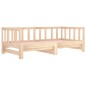 vidaXL Sofá cama extraíble madera maciza de pino 2x(90x190) cm vidaXL Sofá cama extraíble madera maciza de pino 2x(90x190) cm