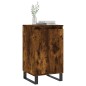 vidaXL Aparadores 2 uds madera de ingeniería roble ahumado 40x35x70 cm vidaXL Aparadores 2 uds madera de ingeniería roble ahumado 40x35x70 cm