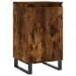 vidaXL Aparadores 2 uds madera de ingeniería roble ahumado 40x35x70 cm vidaXL Aparadores 2 uds madera de ingeniería roble ahumado 40x35x70 cm
