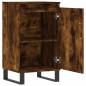vidaXL Aparadores 2 uds madera de ingeniería roble ahumado 40x35x70 cm vidaXL Aparadores 2 uds madera de ingeniería roble ahumado 40x35x70 cm