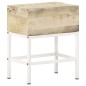 vidaXL Mesita de noche de madera maciza de mango 40x30x50 cm vidaXL Mesita de noche de madera maciza de mango 40x30x50 cm