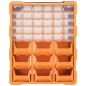 vidaXL Organizador multicajones con 39 cajones 38x16x47 cm vidaXL Organizador multicajones con 39 cajones 38x16x47 cm