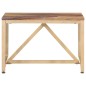 vidaXL Mesa auxiliar de madera maciza de sheesham 60x60x40 cm vidaXL Mesa auxiliar de madera maciza de sheesham 60x60x40 cm