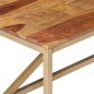 vidaXL Mesa auxiliar de madera maciza de sheesham 60x60x40 cm vidaXL Mesa auxiliar de madera maciza de sheesham 60x60x40 cm