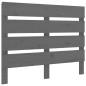 vidaXL Cabecero de cama madera maciza de pino gris 100x3x80 cm vidaXL Cabecero de cama madera maciza de pino gris 100x3x80 cm