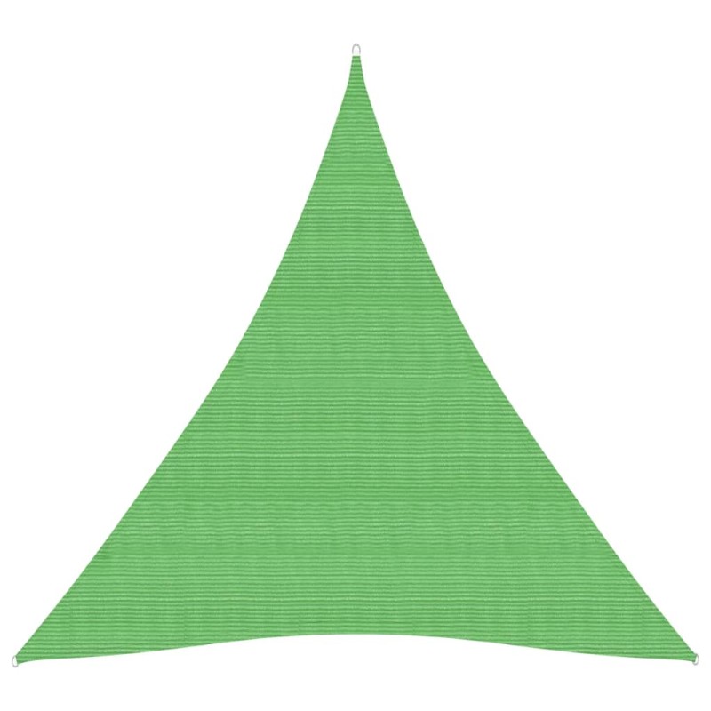vidaXL Toldo de vela HDPE verde claro 160 g/m² 3x4x5 m vidaXL Toldo de vela HDPE verde claro 160 g/m² 3x4x5 m