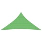 vidaXL Toldo de vela HDPE verde claro 160 g/m² 3x4x5 m vidaXL Toldo de vela HDPE verde claro 160 g/m² 3x4x5 m