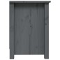 vidaXL Mueble de TV de madera maciza de pino gris 70x36,5x52 cm vidaXL Mueble de TV de madera maciza de pino gris 70x36,5x52 cm