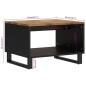 vidaXL Mesa de centro de madera maciza mango 60x50x40 cm vidaXL Mesa de centro de madera maciza mango 60x50x40 cm