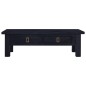 vidaXL Mesa de centro café negro claro madera de caoba 100x50x30 cm vidaXL Mesa de centro café negro claro madera de caoba 100x50x30 cm