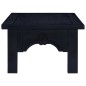 vidaXL Mesa de centro café negro claro madera de caoba 100x50x30 cm vidaXL Mesa de centro café negro claro madera de caoba 100x50x30 cm