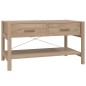 vidaXL Mesa de centro madera contrachapada 82x48x45 cm vidaXL Mesa de centro madera contrachapada 82x48x45 cm