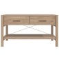vidaXL Mesa de centro madera contrachapada 82x48x45 cm vidaXL Mesa de centro madera contrachapada 82x48x45 cm