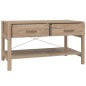 vidaXL Mesa de centro madera contrachapada 82x48x45 cm vidaXL Mesa de centro madera contrachapada 82x48x45 cm