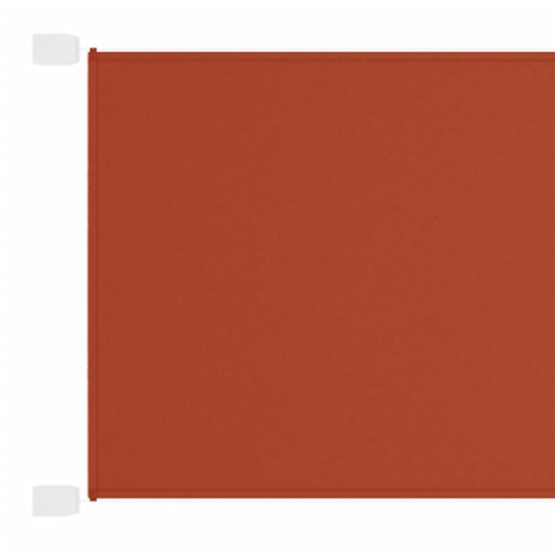 vidaXL Toldo vertical terracota tela oxford 140x360 cm vidaXL Toldo vertical terracota tela oxford 140x360 cm