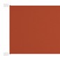vidaXL Toldo vertical terracota tela oxford 140x360 cm vidaXL Toldo vertical terracota tela oxford 140x360 cm