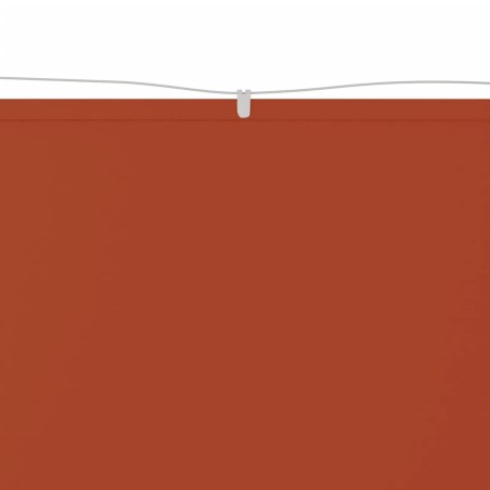 vidaXL Toldo vertical terracota tela oxford 140x360 cm