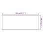vidaXL Toldo vertical terracota tela oxford 140x360 cm vidaXL Toldo vertical terracota tela oxford 140x360 cm