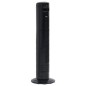 vidaXL Ventilador de torre con mando y temporizador Φ24x80 cm negro vidaXL Ventilador de torre con mando y temporizador Φ24x80 cm negro