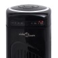 vidaXL Ventilador de torre con mando y temporizador Φ24x80 cm negro vidaXL Ventilador de torre con mando y temporizador Φ24x80 cm negro