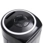 vidaXL Ventilador de torre con mando y temporizador Φ24x80 cm negro vidaXL Ventilador de torre con mando y temporizador Φ24x80 cm negro