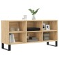 vidaXL Mueble de TV madera de ingeniería roble Sonoma 103,5x30x50 cm vidaXL Mueble de TV madera de ingeniería roble Sonoma 103,5x30x50 cm