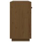 vidaXL Aparador de madera maciza de pino marrón miel 100x40x75 cm vidaXL Aparador de madera maciza de pino marrón miel 100x40x75 cm