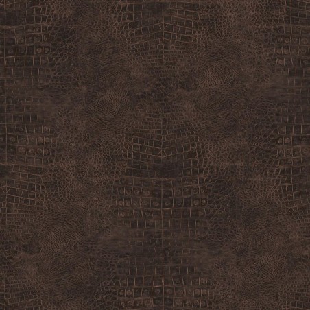 Noordwand Papel pintado Croco marrón