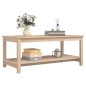 vidaXL Mesa de centro de madera maciza de pino 110x55x45 cm vidaXL Mesa de centro de madera maciza de pino 110x55x45 cm