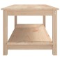 vidaXL Mesa de centro de madera maciza de pino 110x55x45 cm vidaXL Mesa de centro de madera maciza de pino 110x55x45 cm