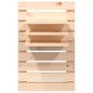 vidaXL Estantes mesitas de pared 2 uds madera maciza de pino vidaXL Estantes mesitas de pared 2 uds madera maciza de pino