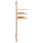 vidaXL Estantes mesitas de pared 2 uds madera maciza de pino vidaXL Estantes mesitas de pared 2 uds madera maciza de pino